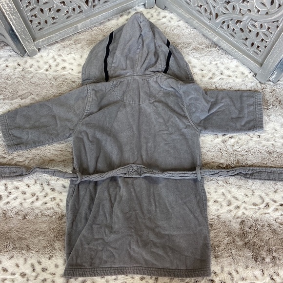 Nautica pirate terrycloth robe boys size 6 beach pool party loungewear coastal - Picture 9 of 12